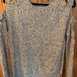 Black & White Knit Sweater